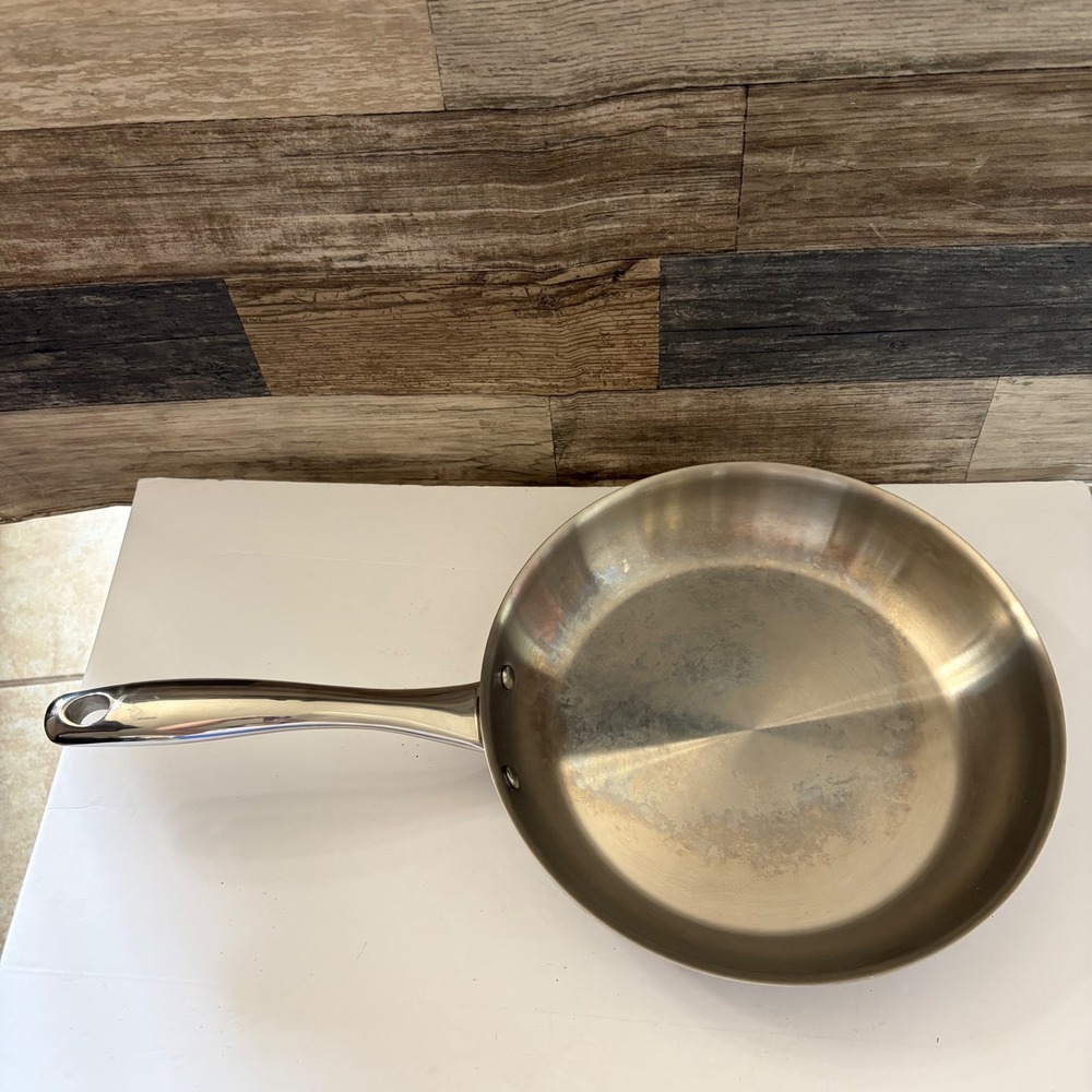Duxtop 18/10 Stainless Steel Fry Pan Induction Ready Skillet Silver